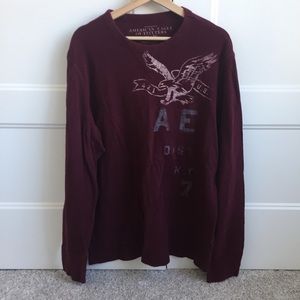 American Eagle Long Sleeve Thermal Shirt XL